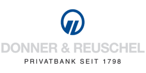 Das Logo der Donner & Reuschel AG, einer Privatbank.