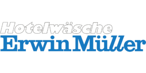 Logo der Hotelwäsche Erwin Müller GmbH.